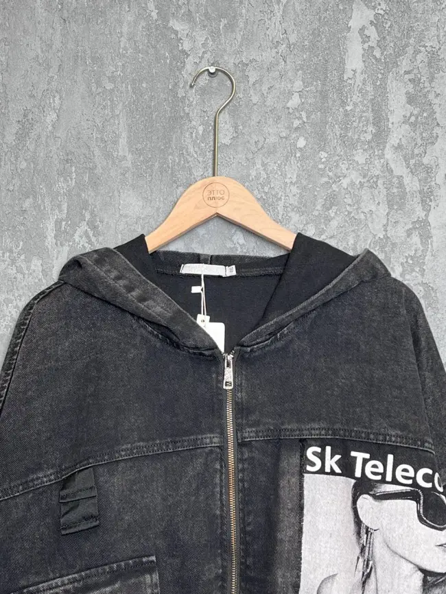 Куртка джинсовая 018 Размеры 48-58 фото 7