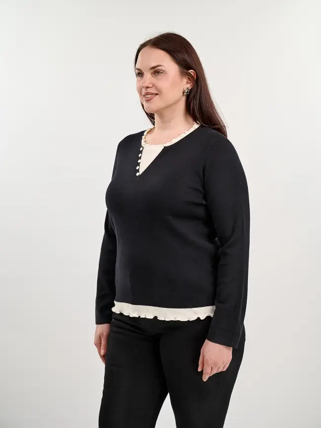 Джемпер 23227 Размер 48- 56 фото 4