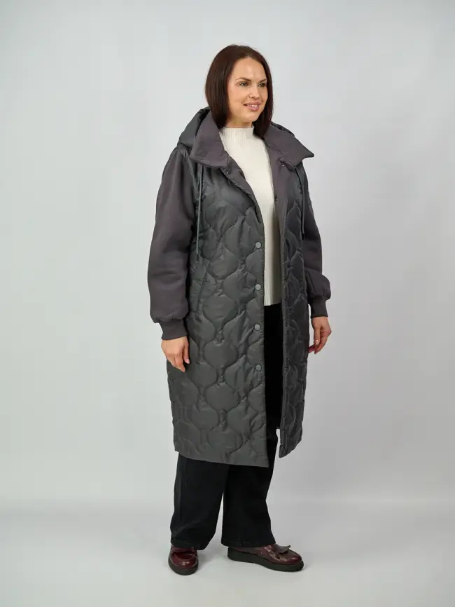 Пальто New Color 3178 Размер 52-56 фото 5