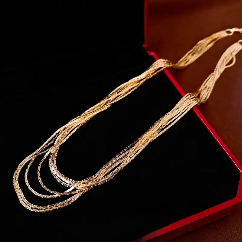 Колье многоярусное Б0100 фото 2