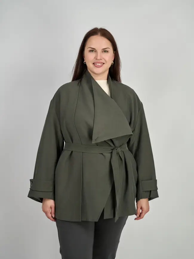 Тренч 26233 Размер 50-58 фото 1