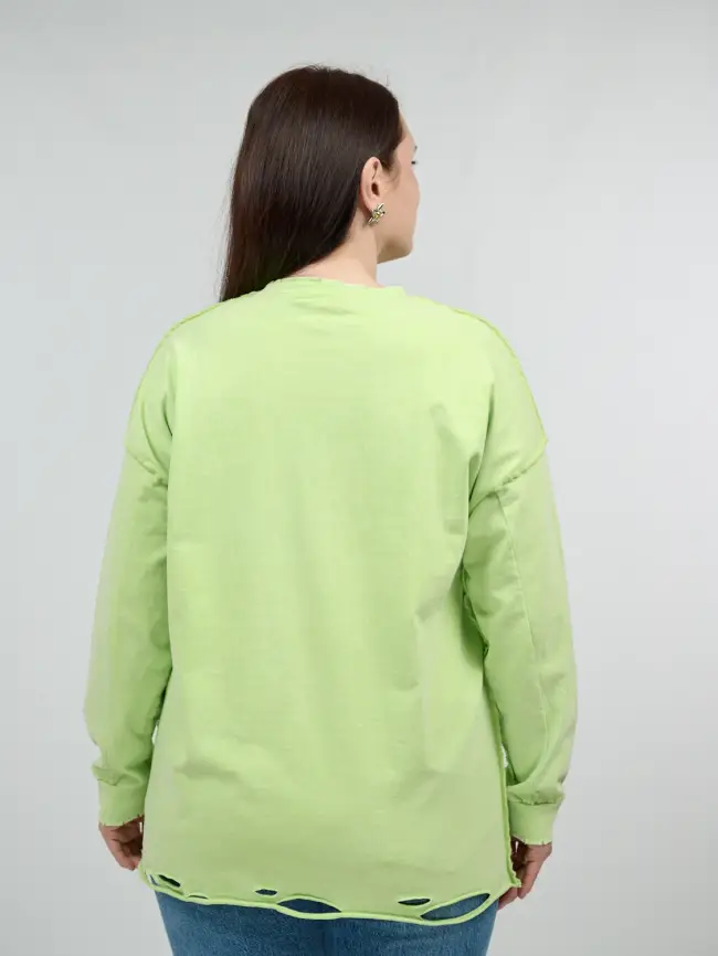 Лонгслив рваный 9938 Размер 50-56 фото 51