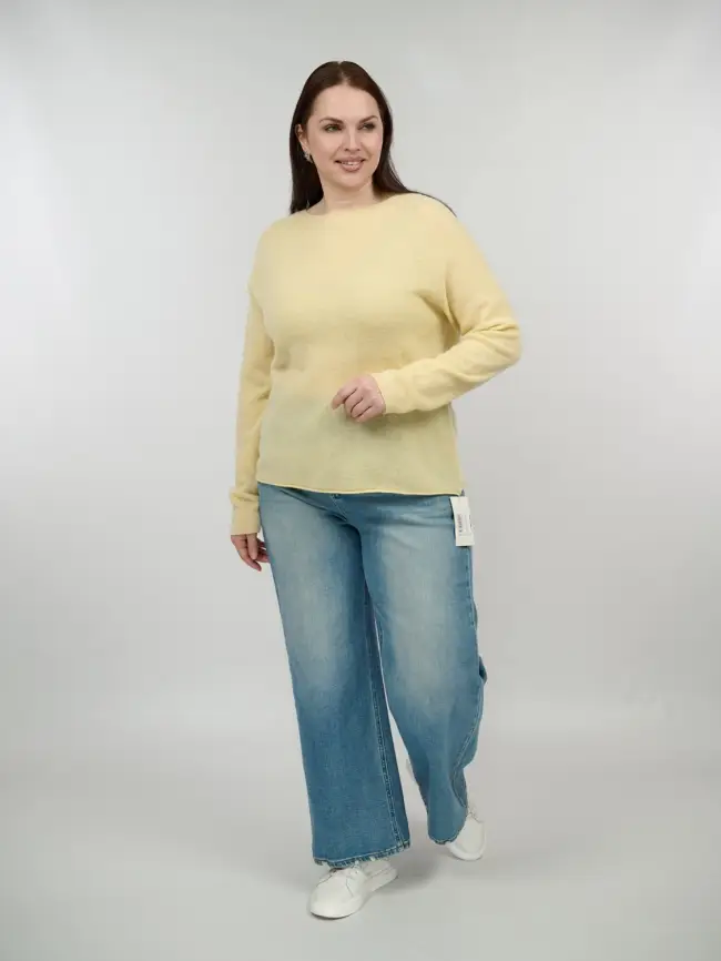 Джемпер шерсть,кашемир 25681 Размер 48-56 фото 29