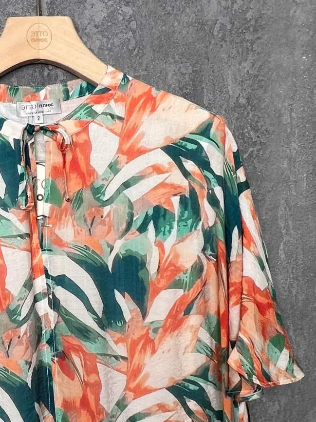 Платье ЭттоПлюс 34182-1 размеры 52- 58 фото 12