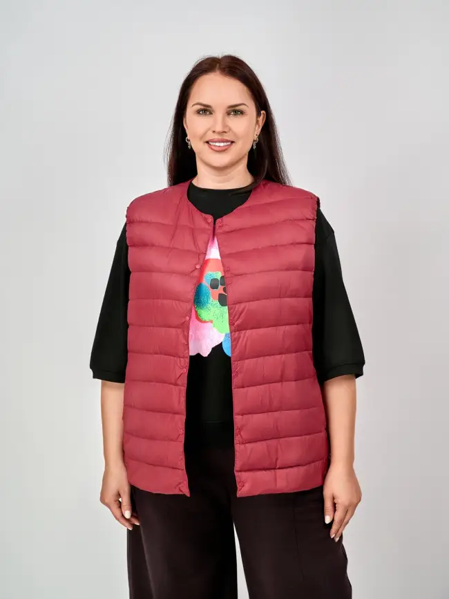 Жилет облегченный утепленный 8801 фото 10