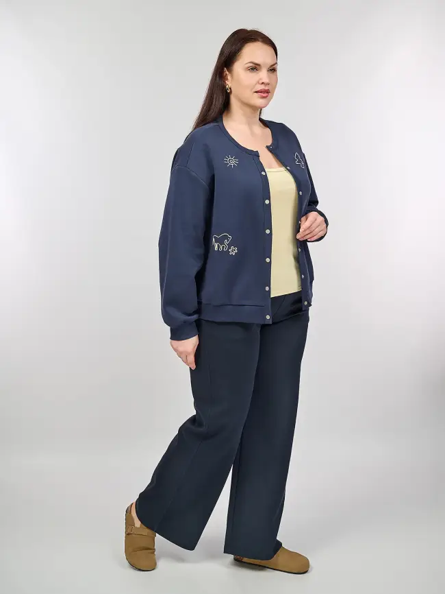 Кардиган 3510-1 Размер 50-58 фото 8