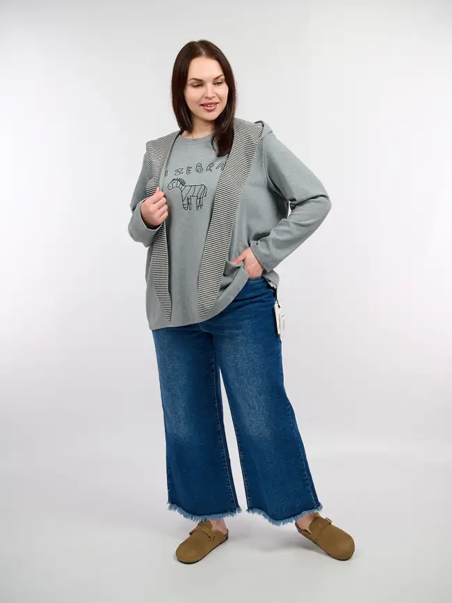 Лонгслив 51030 Размер 50-58 фото 2