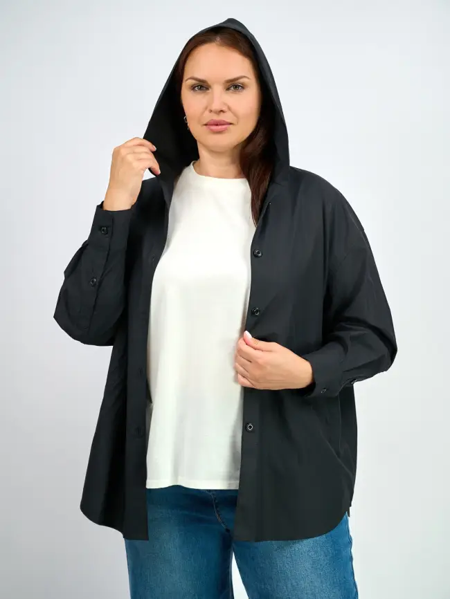 Рубашка ветровка 26330 Размеры 50-58 фото 1