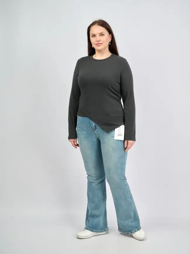 Лонгслив 25209 Размер 48-52 фото 34