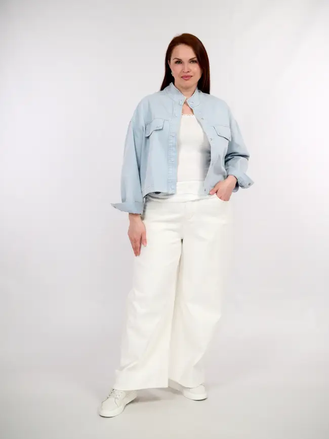 Куртка джинсовая 88203 Размер 50-56 фото 21