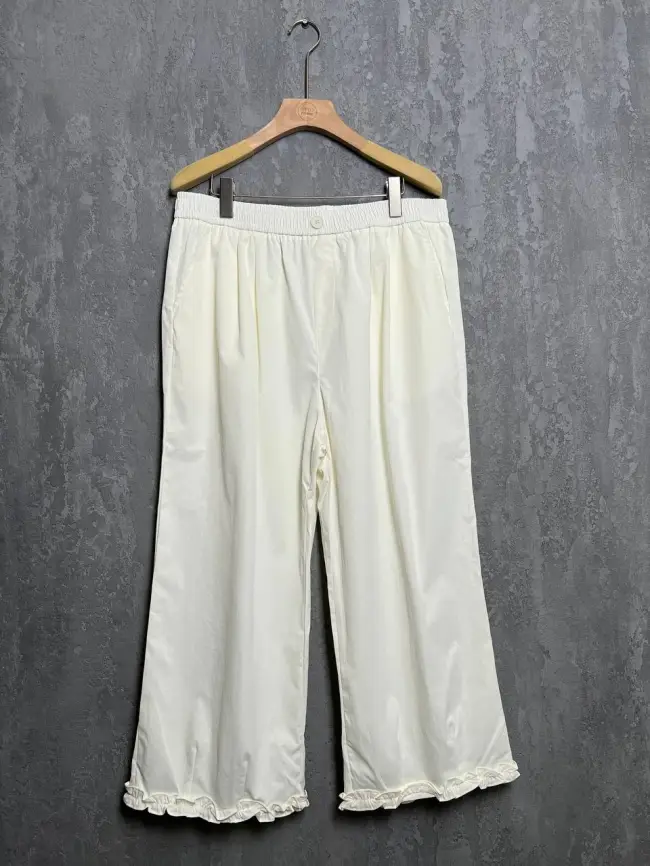 Брюки лето с рюшами 1239 размеры 48- 58 фото 24