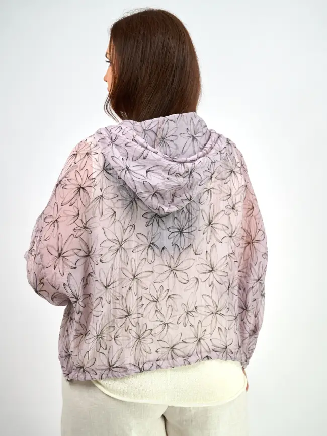 Ветровка-пыльник на молнии 9182 фото 6