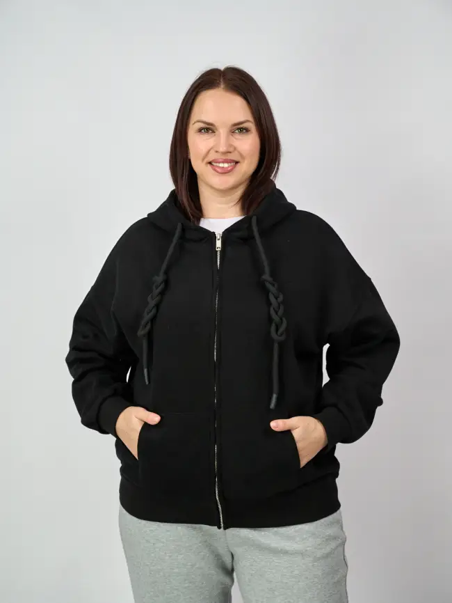 Худи зип оверсайз 505 фото 2