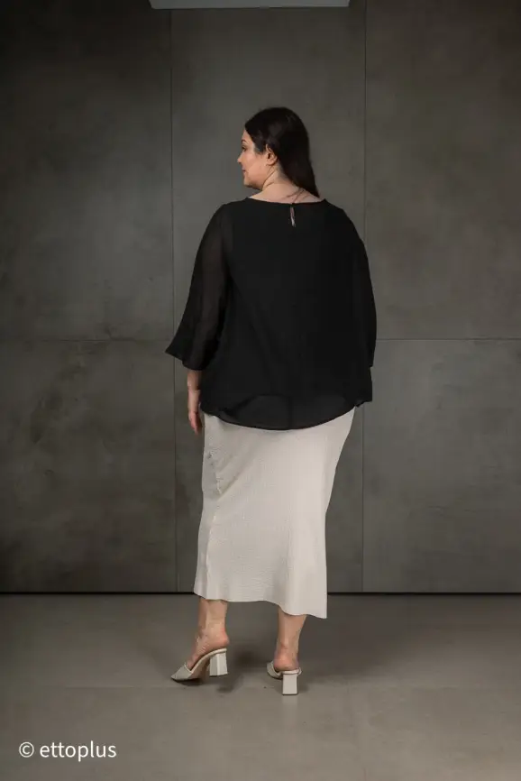 Блуза ЭттоПлюс 30059 Размер 50-58 фото 64