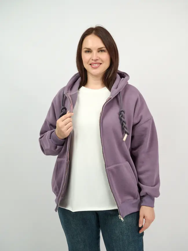 Худи зип утепленное оверсайз размер 50-58 506 фото 178