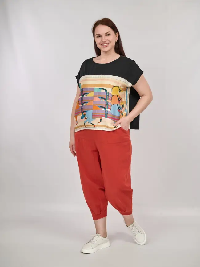 Брюки 7/8, арт. 616 Размер 50-56 фото 2