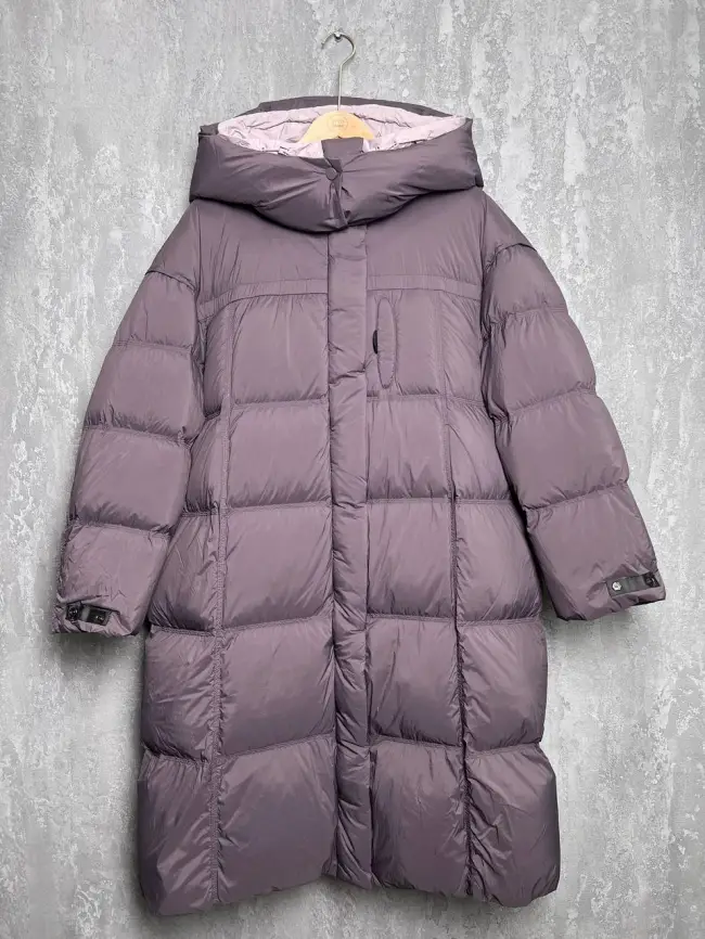 Пуховое пальто 8892 Размер 48-52 фото 21