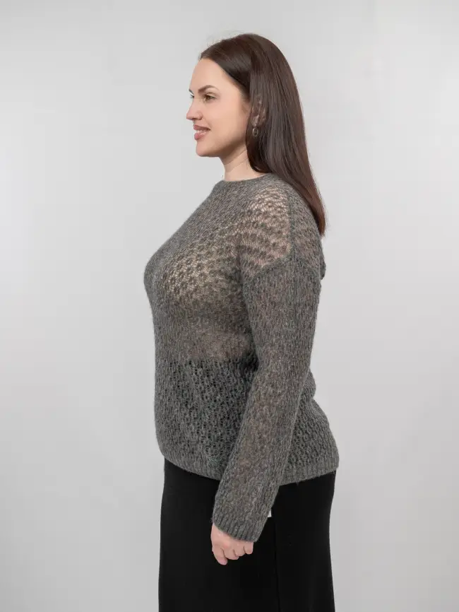 Джемпер 1530 Размер 50-58 фото 17