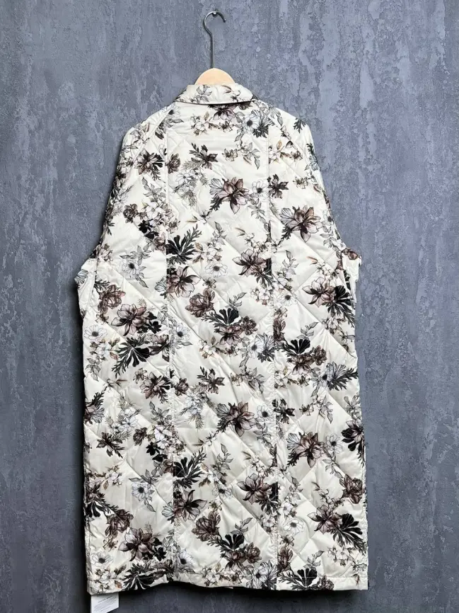 Пуховое пальто 51010 Размер 48-56 фото 16