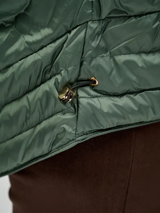 Куртка с трикотажным рукавом 6560 фото 11