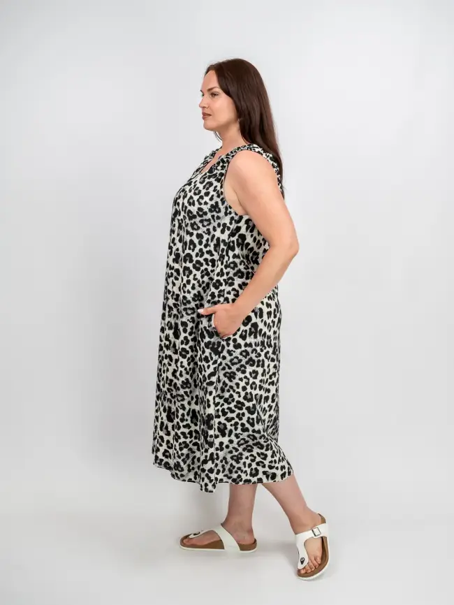 Сарафан ЭттоПлюс 34181-1 размер 52- 58 фото 4