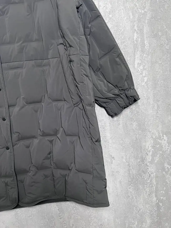 Пуховое пальто 6325 Размер 46-56 фото 15