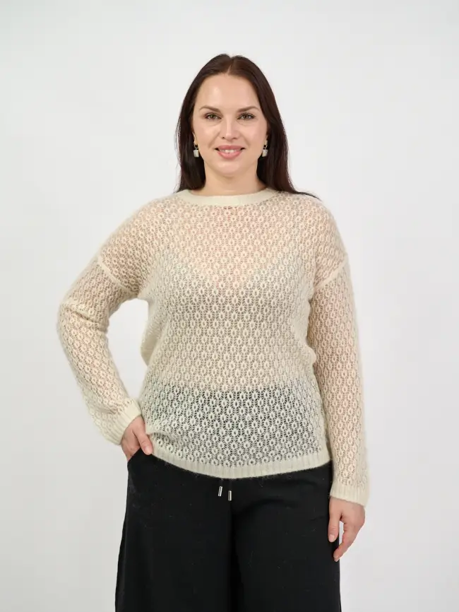 Джемпер 1530 Размер 50-58 фото 19