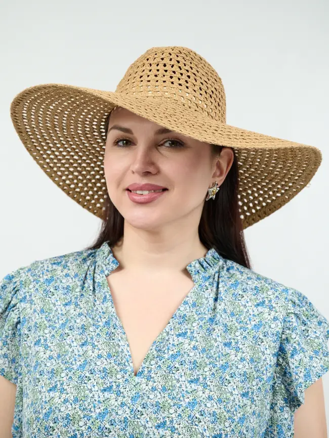 Шляпа соломенная 4081 фото 10