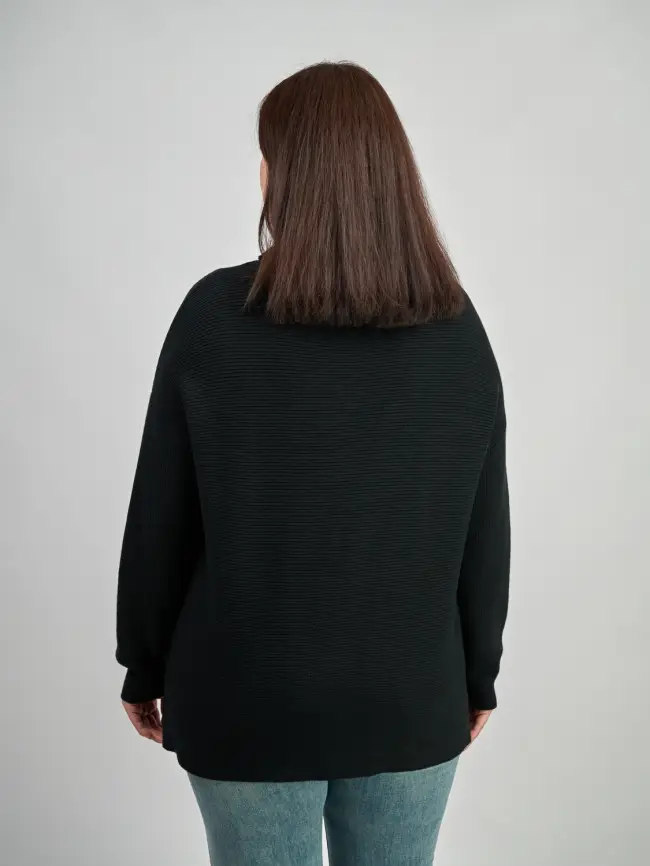 Свитер неровный край ЭттоПлюс 327 Размер 50-56 фото 6