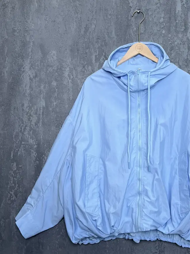 Ветровка облегченная с капюшоном 25185 Размер 52-58 фото 15