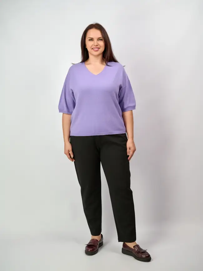 Джемпер 20241 ЭттоПлюс Размер 50-58 фото 145