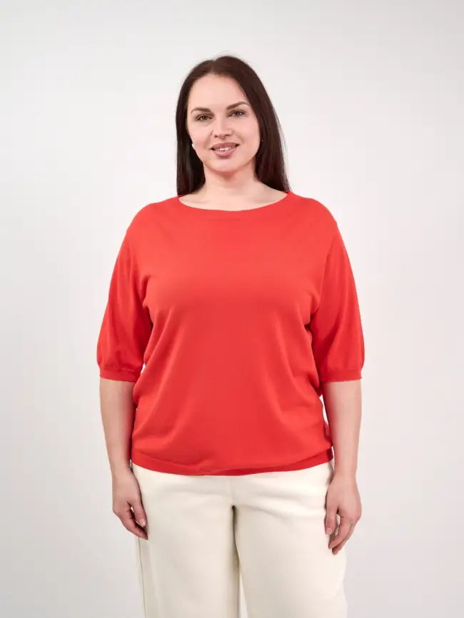 Джемпер 77643 ЭттоПлюс Размер 50-58 фото 1