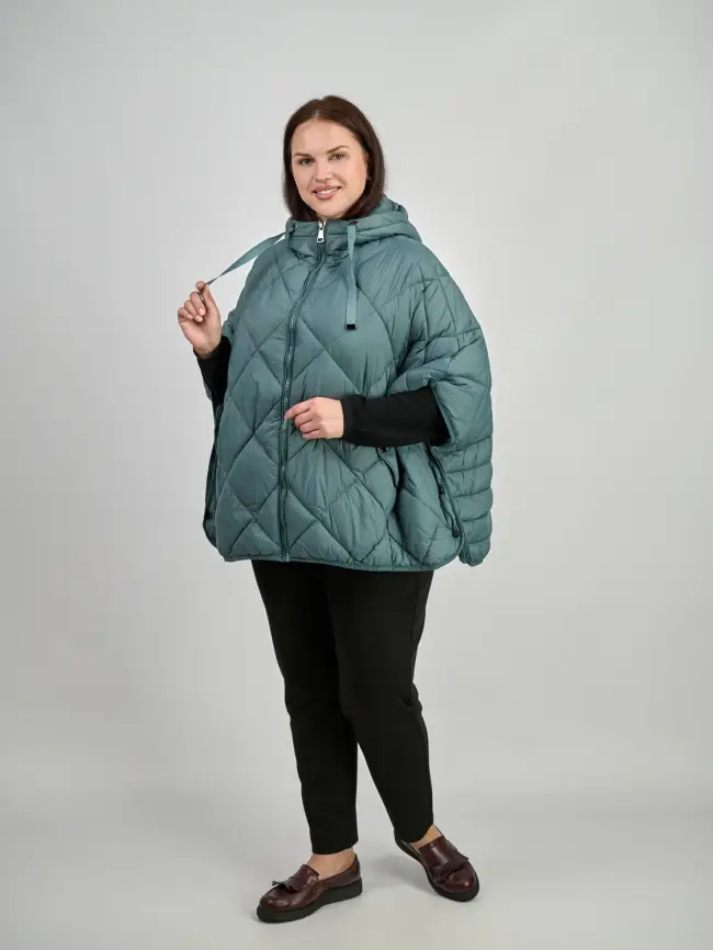 Пончо Италия 2335 Размер 48-58 фото 56