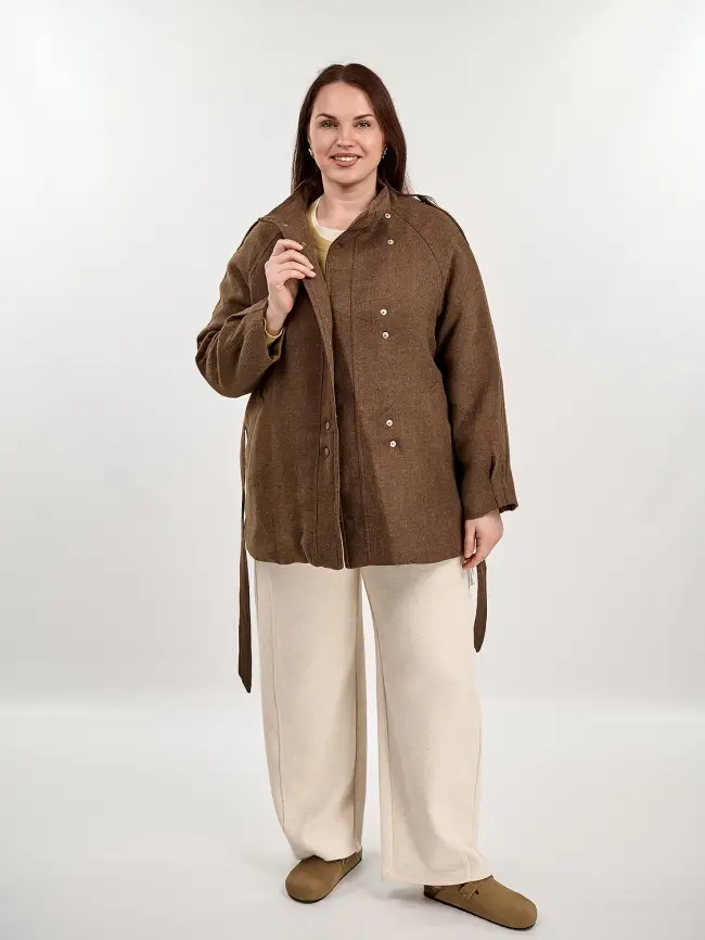 Пальто 95111 Размер 48-50 фото 16