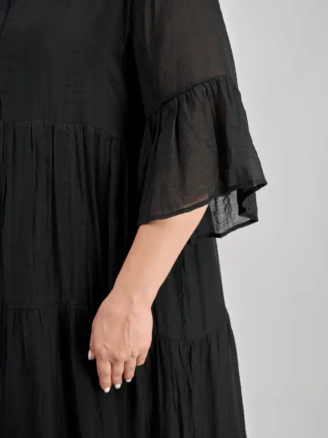 Платье ЭттоПлюс 30254 размер 52-58 фото 12