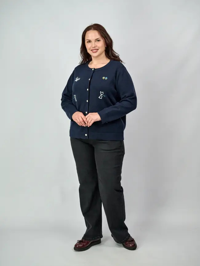 Джемпер 23196 Размер 46-56 фото 17