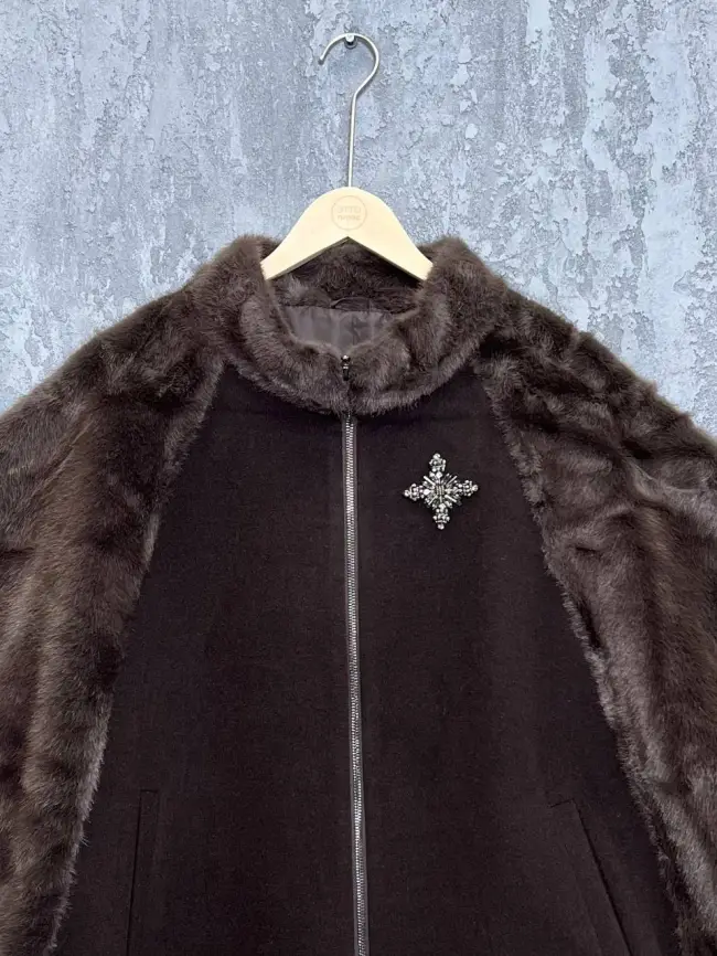 Пальто 30405 Размеры 48-64 фото 14