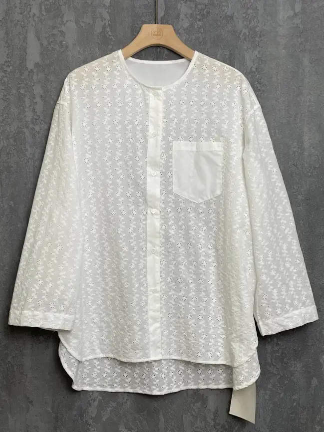 Рубашка шитье 95036 фото 6