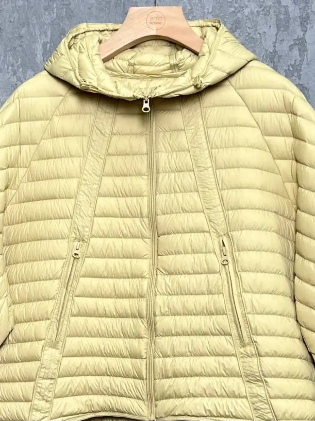 Куртка пуховая легкая 8184 Размер 48-58 фото 11