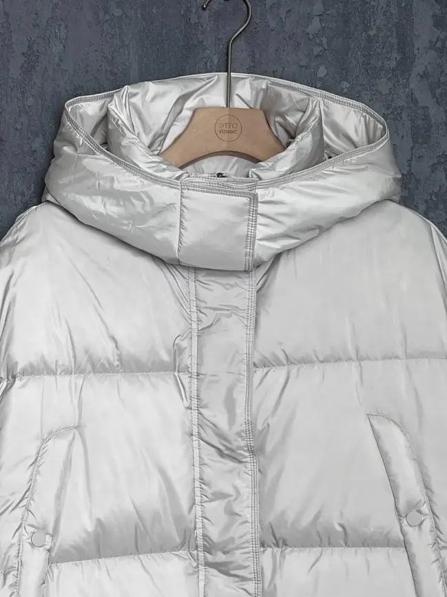 Пуховое пальто 83067 Размер 54-58 фото 6