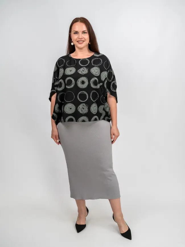 Блуза оверсайз ЭттоПлюс 31599 фото 10