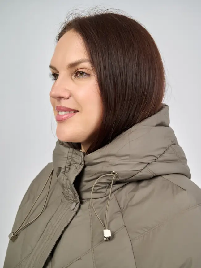 Пуховая куртка ЭттоПлюс 2553 Размер 48-52 фото 193