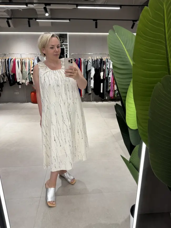 Сарафан ЭттоПлюс 34181 размер 52- 56 фото 6