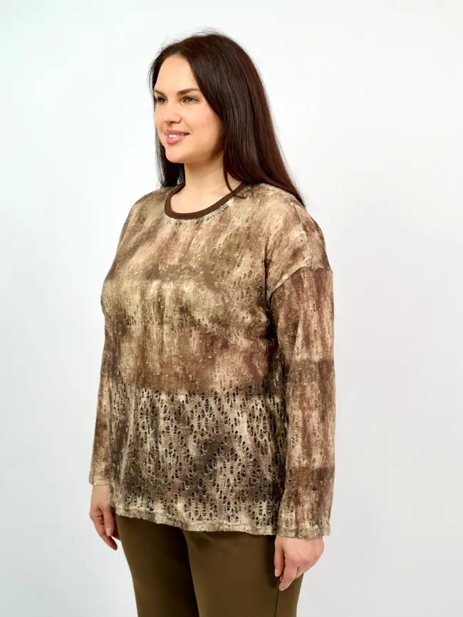 Лонгслив 8110 Размер 52-58 фото 3