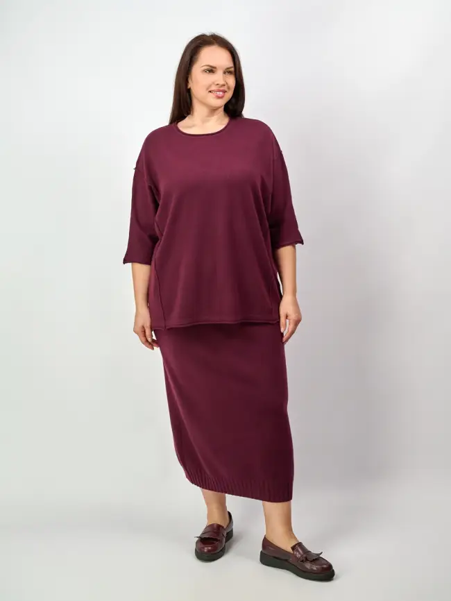 Юбка ЭттоПлюс 665 Размер 50-58 фото 85