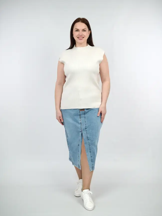 Юбка джинсовая 2331-B Турция фото 33