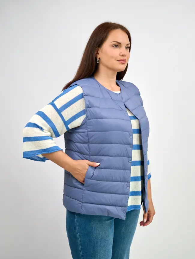 Жилет облегченный утепленный 8801 фото 24