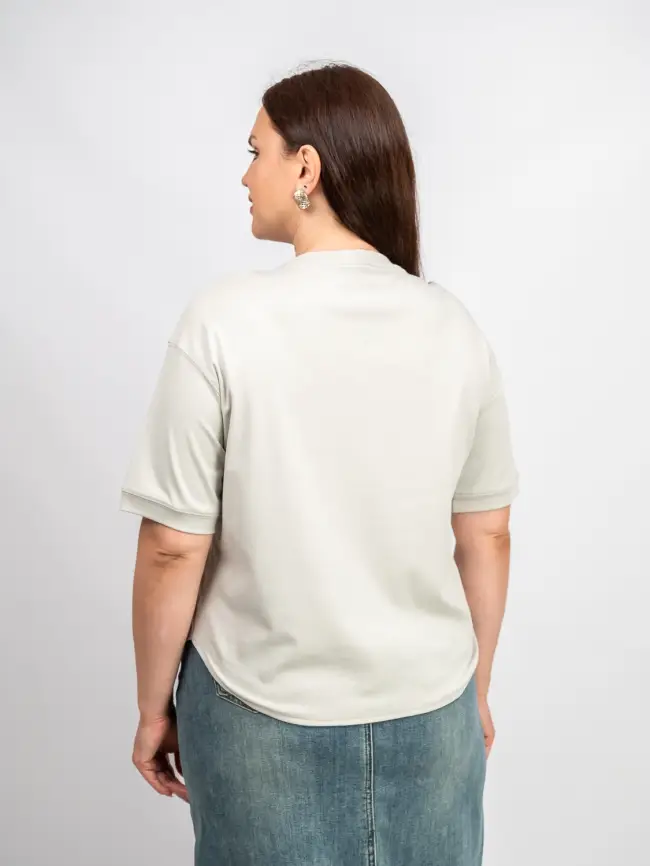 Футболка с принтом 95146 Размер 50-54 фото 22