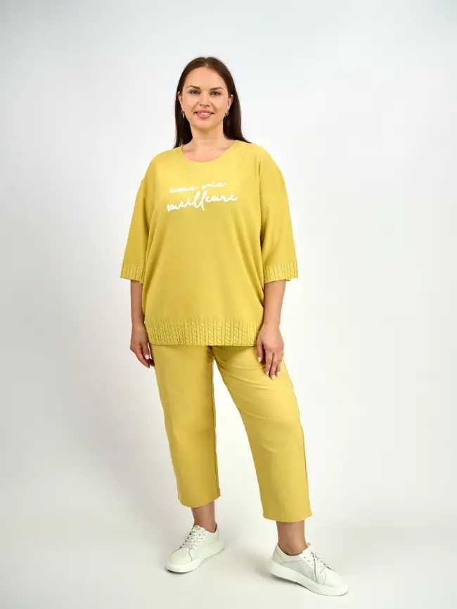 Джемпер облегченный ЭттоПлюс 25414-1 Размер 54-60 фото 24