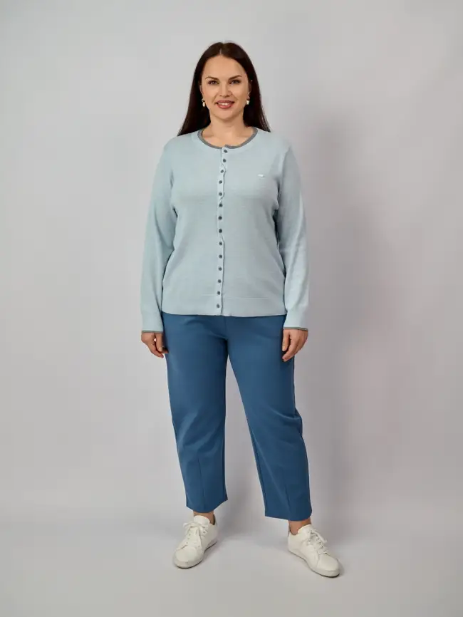 Брюки 33494 ЭттоПлюс размеры 52- 58 фото 100